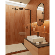 Obklady Vilar Albaro Terre tandori hnědá. &nbsp;