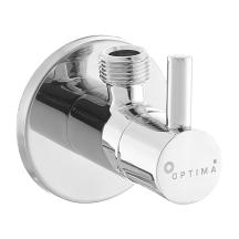 Rohový ventil Optima chrom 1/2x3/8 - RVP