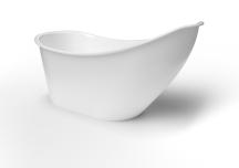 Volně stojící vana SAT Monroe 150x73 cm litý mramor SATMON150