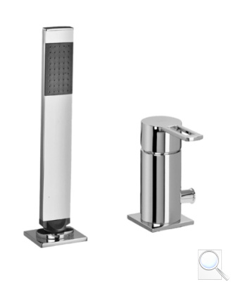 Vanová baterie Paffoni Ringo se sprchovým setem chrom lesk RIN041LCR. obr. 1