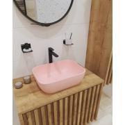 Vysoká umyvadlová baterie SAT Mood bez výpusti černá SATBSMOOD285C. obr. 2&nbsp;