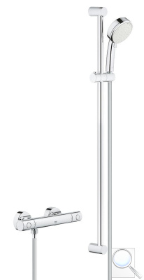 Sprchová baterie Grohe Grohtherm 800 se sprchovým setem 150 mm chrom 34769000. obr. 1
