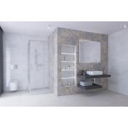 Sprchový kout čtverec 80x80 cm, 90x90 cm, 100x100 cm, bezbariérový vstup, chrom SAT TEX BB. obr. 5