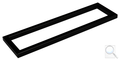 Konzole lakovaná Naturel Dolce 45 cm černá mat KONZOLEH45C. 