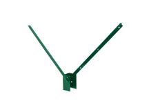 Bavolet Zn + PVC 60x40 mm, oboustranný V