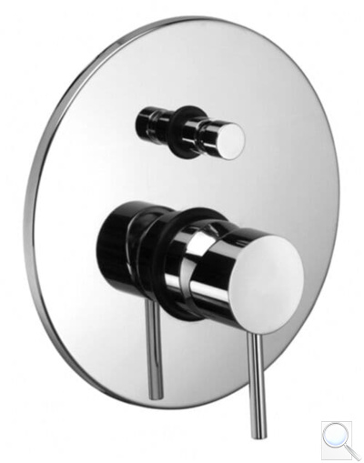 Vanová baterie Paffoni LIGHT včetně podomítkového tělesa chrom LIG015CR. obr. 1