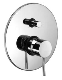 Vanová baterie Paffoni LIGHT včetně podomítkového tělesa chrom LIG015CR