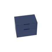 Koupelnová skříňka bez umyvadla Roca Optica 78,5x56,5x45,5 cm modrá mat OPTDESK802ZM. (3)