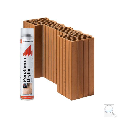 Cihla Porotherm 44 EKO+ Profi Dryfix 1-2 K - Tepelněizolační broušená. obr. 1