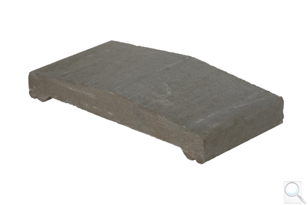 Plotová stříška pro modulovou šířku 300 mm. KB ps-30 A 200 Přírodní, povrch hladký