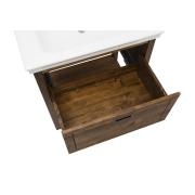 Koupelnová skříňka s umyvadlem Naturel Country 79,5x85x53 cm palisandr COUNTRY80ZPA. obr. 2