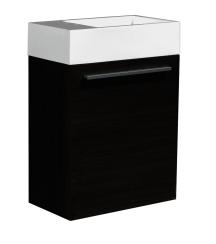 Koupelnová skříňka s umyvadlem Naturel Verona 46x63x26 cm tmavé dřevo VERONA46TD