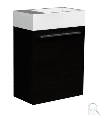 Koupelnová skříňka s umyvadlem Naturel Verona 46x63x26 cm tmavé dřevo VERONA46TD. 