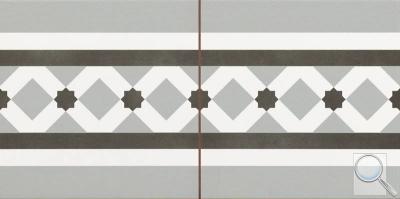 Listela Peronda FS Patchworks grey fo