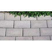 Zámková dlažba CIHLA. povrch hladký - barva šedá 2