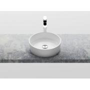 Umyvadlo na desku Ravak Moon 40x40 cm bez otvoru pro baterii, bez přepadu XJN01300000. obr. 5