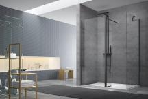 Sprchová zástěna Walk-in 140x90 cm SAT SATBWI14090PRCROZC