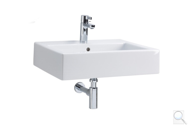 Umyvadlo Kolo Twins 50x46 cm otvor pro baterii uprostřed L51150000. obr. 1