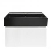Koupelnová skříňka s umyvadlem SAT Evolution 58x30x44,8 cm bílá mat SATEVO60WMU2B (obr. 3)