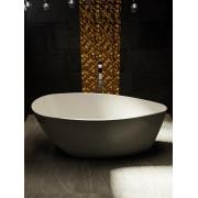 Volně stojící vana SAT Lola 159x70 cm litý mramor SATLOL160. obr. 6