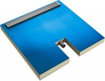 Deska s liniovým žlabem LD-I