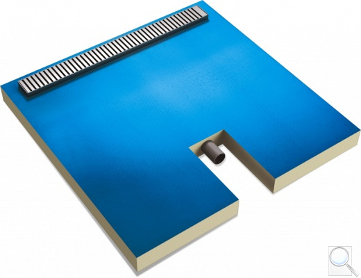 Deska s liniovým žlabem LD-I.