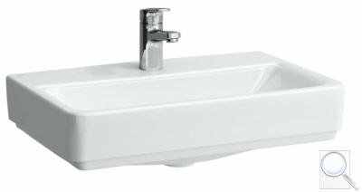 Umyvadlo Laufen Pro 55x38 cm otvor pro baterii, bez přepadu H8179580001561. obr. 1