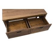 Koupelnová skříňka pod umyvadlo Naturel Country 120x72,5x51 cm palisandr COUNTRY120ZBUMPA. obr. 2 