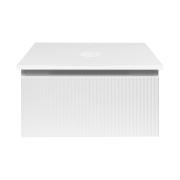 Koupelnová skříňka pod umyvadlo SAT Evolution 58x30x44,8 cm bílá mat SATEVO60WMD. obr. 2&nbsp;
