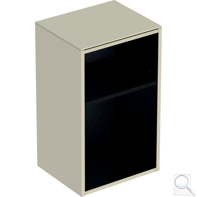 Koupelnová skříňka nízká Geberit Smyle Square 36x60x30 cm šedá 500.358.JL.1. obr. 1