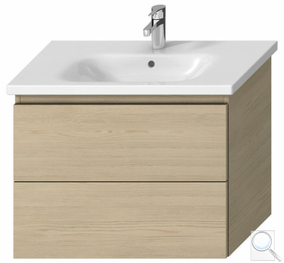 Koupelnová skříňka pod umyvadlo Jika Mio-N 75x44,5x59 cm. Jasan