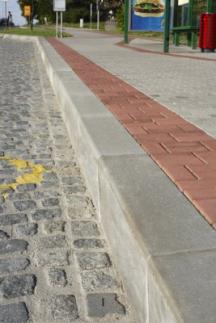 Obrubníky Kerbo, obloukové