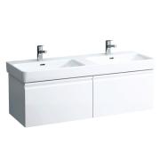 Dvojumyvadlo Laufen Pro S 120x46 cm, 130x46 cm dva otvory pro baterii. obr. 2 