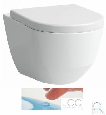 WC závěsné Laufen Pro zadní odpad H8209594000001. obr. 1