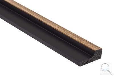 Obkladová lamela pravé ukončení Fineza Slat Small Classic oak hnědá