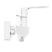 Sprchová baterie SAT SAT Project bez sprchového setu 150 mm chrom lesk SATBSPRO268. obr. 4