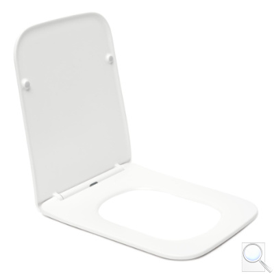 WC sedátko SAT Infinitio bílé hranaté SATINFP12. obr. 1
