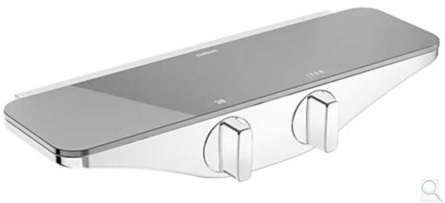 Sprchová baterie Hansa Emotion bez sprchového setu 150 mm chrom/šedá 5863017184. 