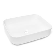 Umyvadlo na desku SAT Infinitio 50x39 cm lesk bez přepadu SATINF5039