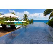 Skleněná mozaika Mosavit Iridis modrá.