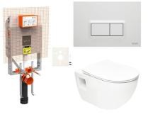 Závěsný WC set k zazdění  SAT Project SIKOVZSATPRO51600
