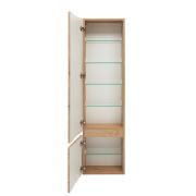 Koupelnová skříňka vysoká Naturel Savona 40,2x157x21,7 cm dub halifax/mat SAVONAV40DH. obr. 3