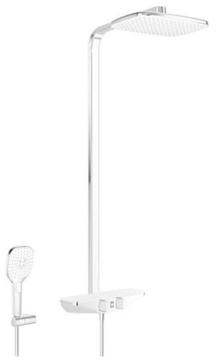 Sprchový systém Hansa EMOTION s termostatickou baterií bílá/chrom 5865017282