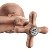 Umyvadlová baterie Paffoni Ricordi s otočným ramínkem 150 mm měď IR161RM. obr. 5&nbsp;