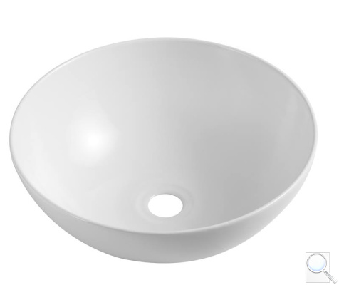 Umyvadlo na desku Triomini Slim 38,5x38,5 cm bez přepadu SLM3838. 