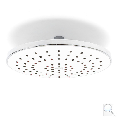 Hlavová sprcha Siko samočistící bílá SIKOBSHSKP33.