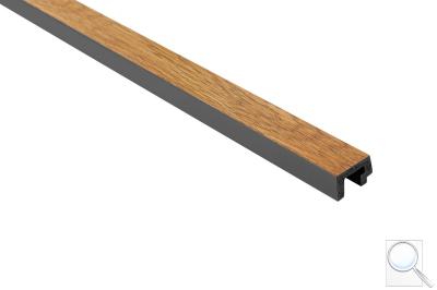 Obkladová lamela levé ukončení Fineza Slat Large Natural oak béžová
