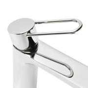 Umyvadlová baterie SAT Fusion bez výpusti páka kulatá SATBSFU271KPU. obr. 3