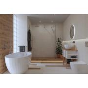 Koupelnová skříňka pod umyvadlo na desku Naturel Home 80x73x46 cm ořech/bílá mat HOMEUMDB. obr. 5&nbsp;