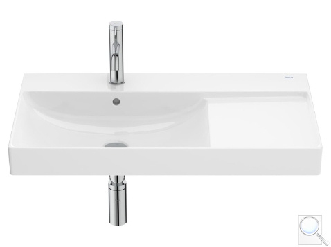 Umyvadlo Roca ONA 80x46 cm otvor pro baterii uprostřed A327689000. obr. 1